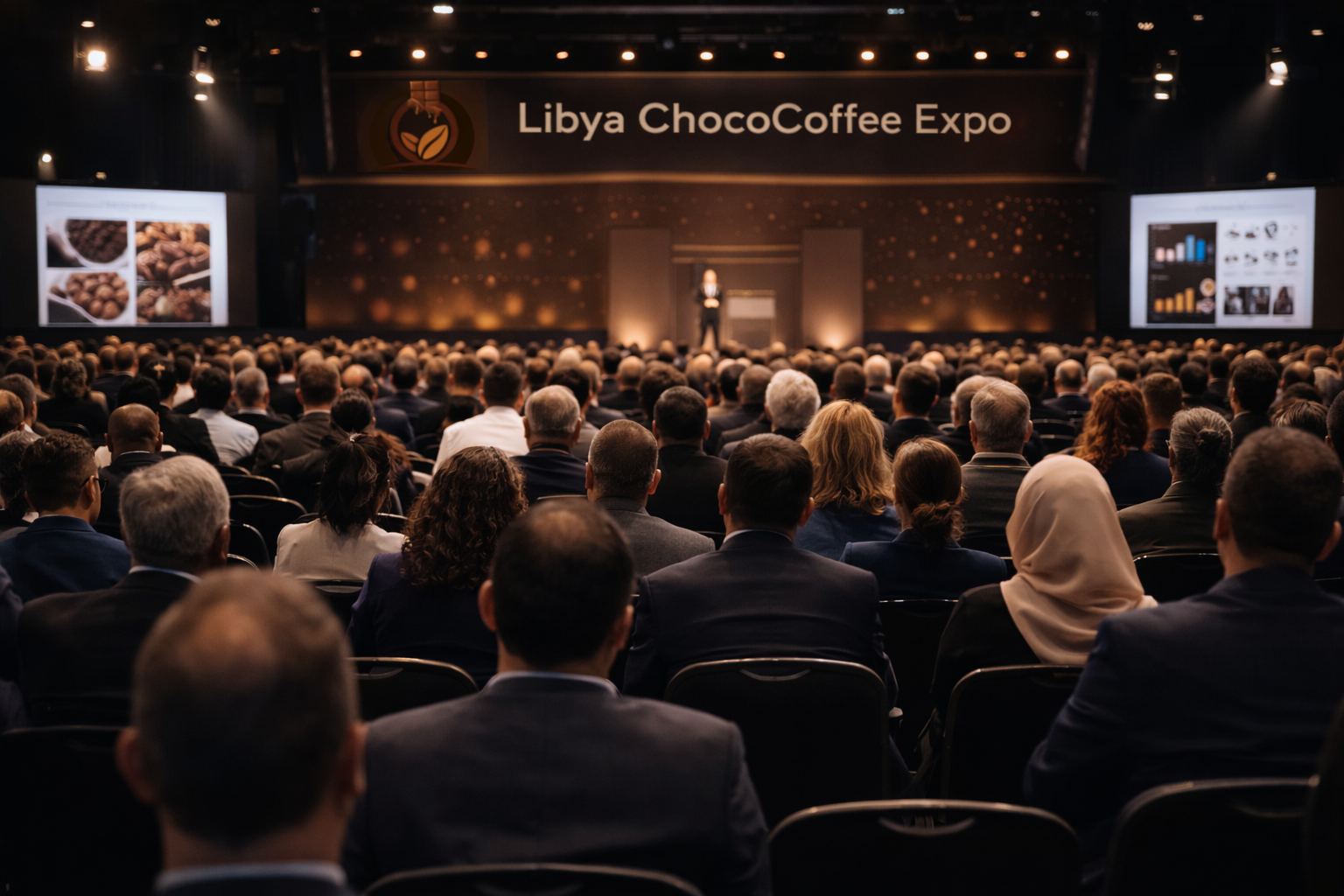 Libya Coffee & Chocolate Expo Audience