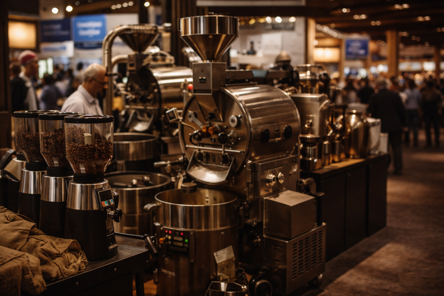 Coffee and chocolate exhibition sectors